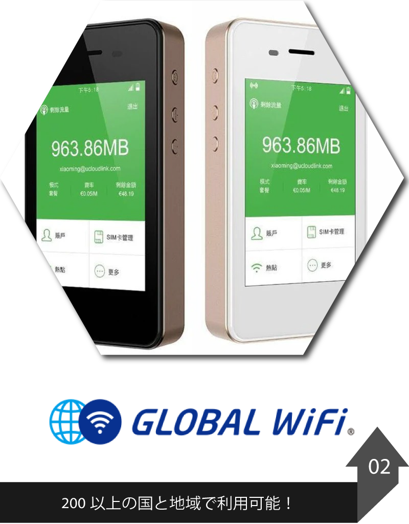 Global WiFi - グローバルワイファイ